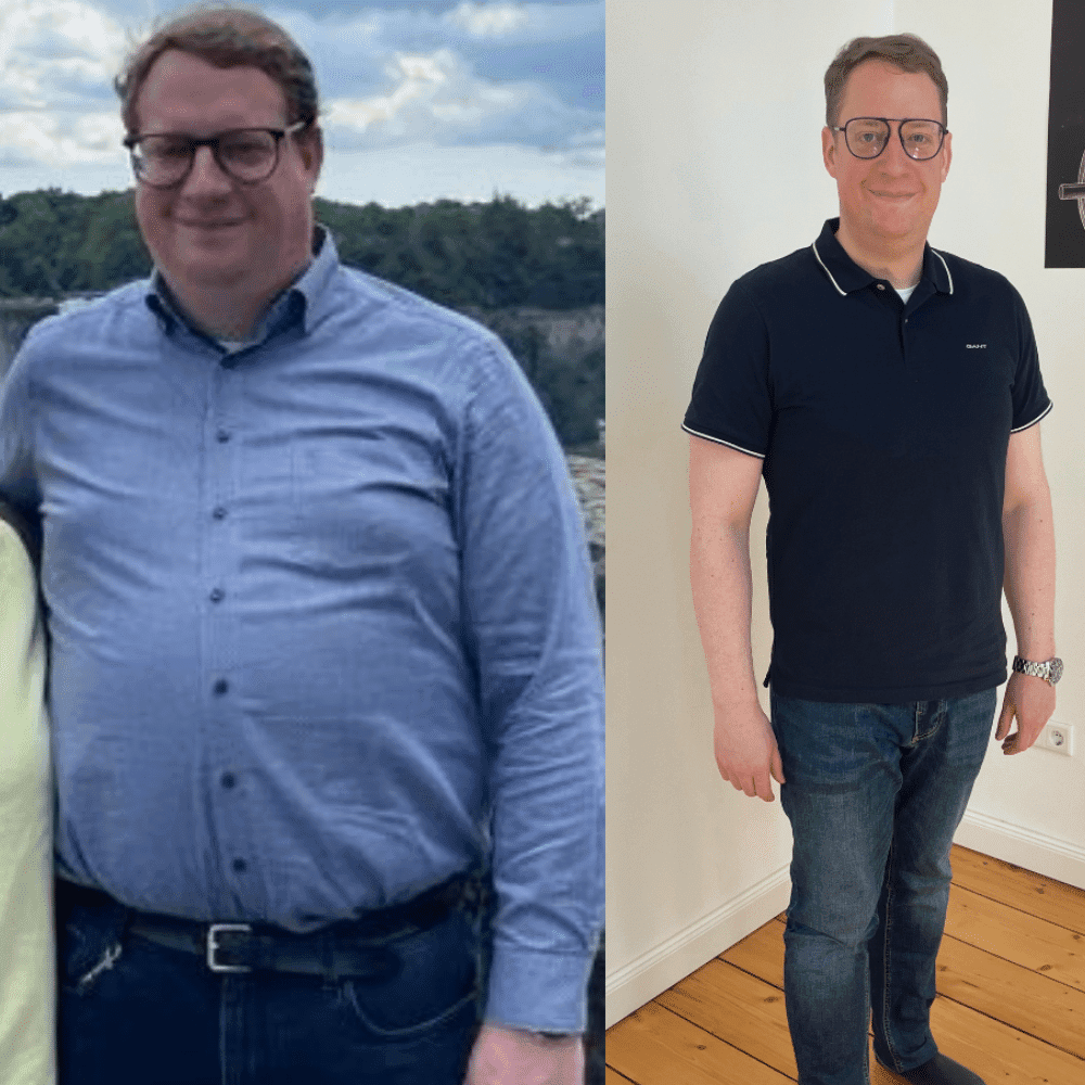 Vorher-Nachher Transformation von Nick mit Personal Training in Oldenburg